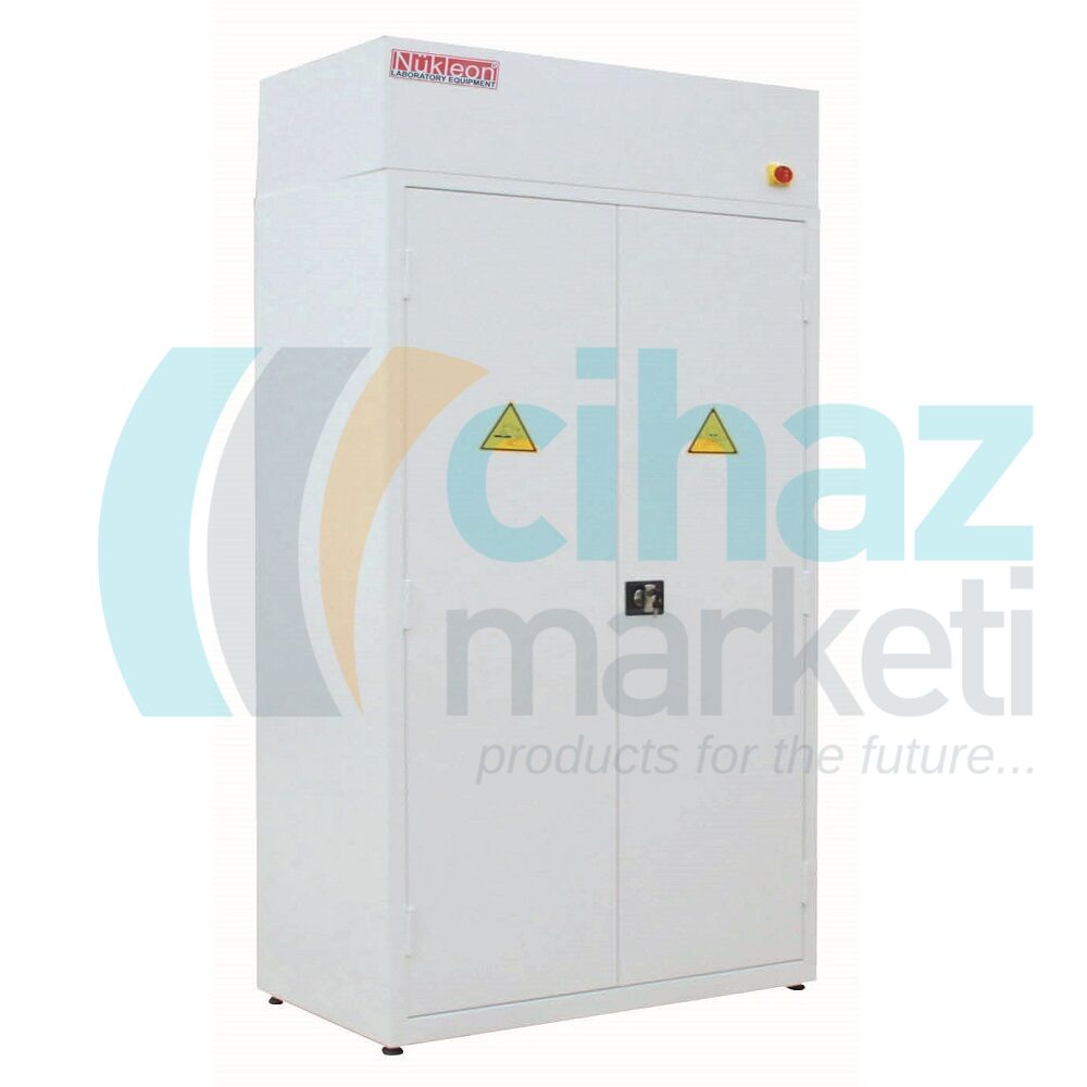 Nükleon NKS-120F Kimyasal Saklama Dolabı, Fanlı Model