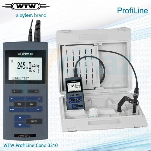 WTW Profiline Cond 3310 İletkenlik Ölçer Set 1 Tetracon®  325 Elektrodu ile