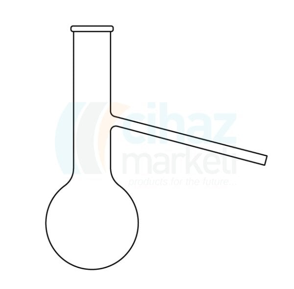 CMT-DB01-0100  Distilasyon balonu, Şilifsiz 100 ml Hacim