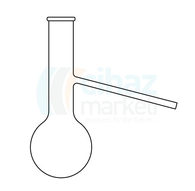 CMT-DB01-0500  Distilasyon balonu, Şilifsiz 500 ml Hacim