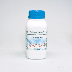 ISOLAB 960.086.1000 POTASSIUM HYDROXIDE ≥ 85%, PELLETS FOR ANALYSIS REAGENT GRADE, ACS, ISO, REAG. PH EUR
