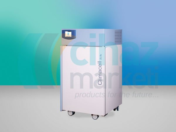 MMM Medcenter Climacell 222 - EVO line İklimlendirme Kabini 222 LT, +5 ~ 100C, 10%-98% RH,  Evo Kontrolcü, 2 Standart Raf