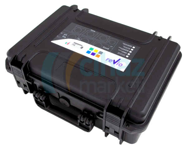 XS Instruments Revio Taşınabilir Multiparametre Ölçer + XS 201 T pH Elektrotu + 2301T İletkenlik Hücresi + DO7/3MT Polarografik Çözünmüş Oksijen Sensörü