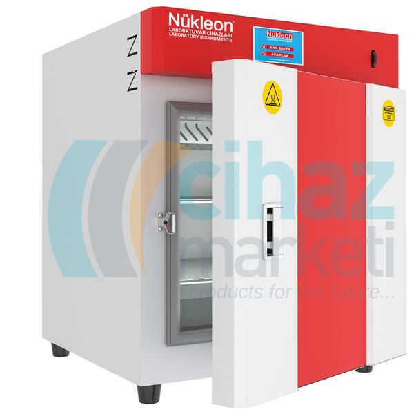 Nükleon NCI120 Çalkalamalı İnkübatör +5 °C ~ +80 °C 120 L