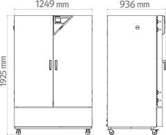 Binder KBF-S 720 İklimlendirme Kabini 700 Litre