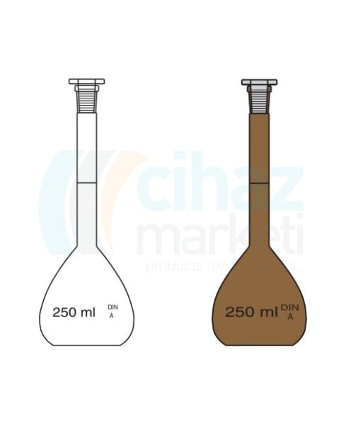 Çalışkan Cam Teknik LG025.23.0250   Balon Joje, Şeffaf 250 ml Hacim, NS: 14.5/23