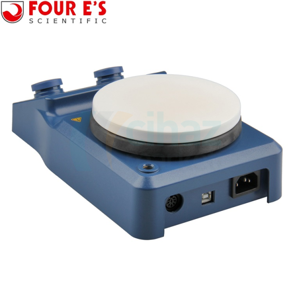 FOUR E’s MI0102003 5’’ Dijital Isıtıcılı Manyetik Karıştırıcı 280°C 5L, Stand ve Sıcaklık Probu ile