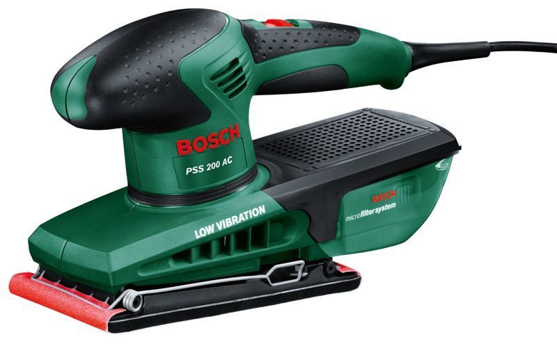 BOSCH PSS 200 AC Titreşimli Zımpara Makinası