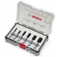 BOSCH 8 mm Saplı Profesyonel Ahşap Freze Bıçak Seti 6 Parça (2607017466)