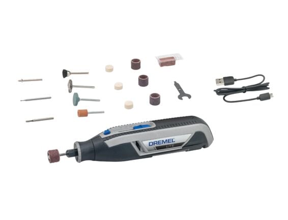 DREMEL 7760 JA Lite Akülü El Motoru 3.6 Volt 15 Parça