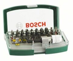 BOSCH 32 Parça Vidalama Bits Uç Seti