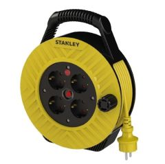 Stanley ST- H Ev Tipi IP20 4 Soketli 15 Metre Makaralı Kablo