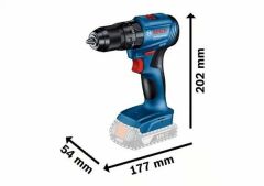 BOSCH GSB 185-LI Darbeli Şarjlı Matkap 18 Volt Çift Akülü