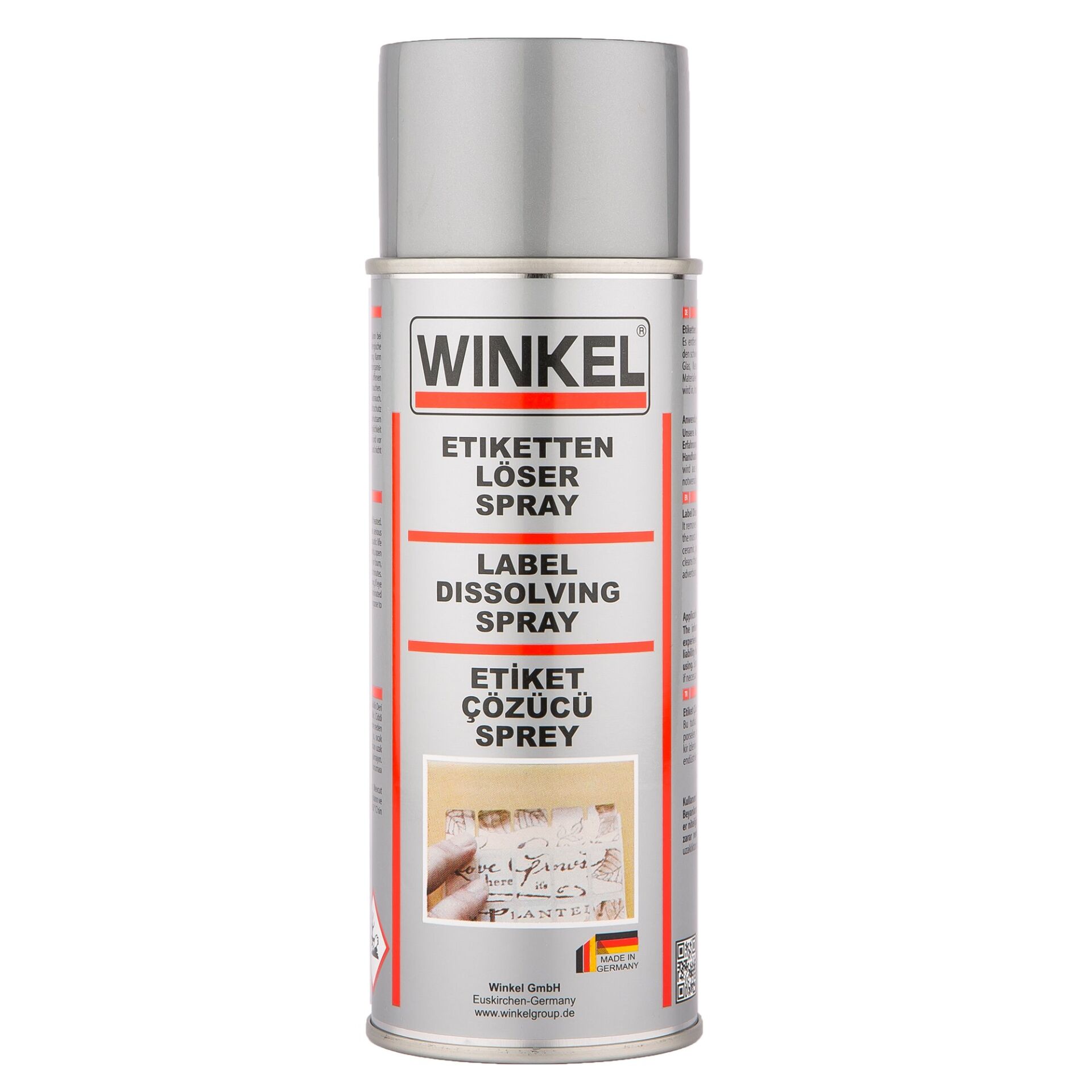 WINKEL Etiket Çözücü Sprey 400 ml.(170103)