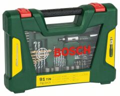 BOSCH 91 Parça V-Line Matkap Ucu ve Aksesuar Seti