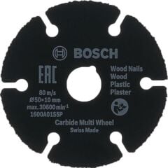 BOSCH EASY&GRIND Carpide Multi Universal Kesme Diski 50 mm