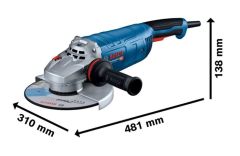 BOSCH GWS 27-230 J Taşlama 2700 Watt 230 mm