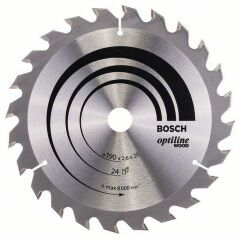 BOSCH Ahşap İçin 190x20 mm 24 Diş Daire Testere Bıçağı