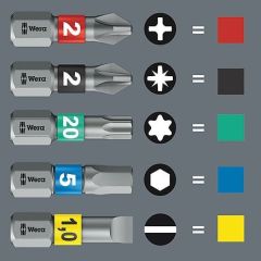 WERA PH3 x 50 mm Yıldız Bits Uç (851/4 IMP DC)