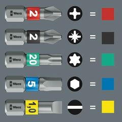 WERA PZ3 x 50 mm Yıldız Bits Uç (855/4 BTZ)