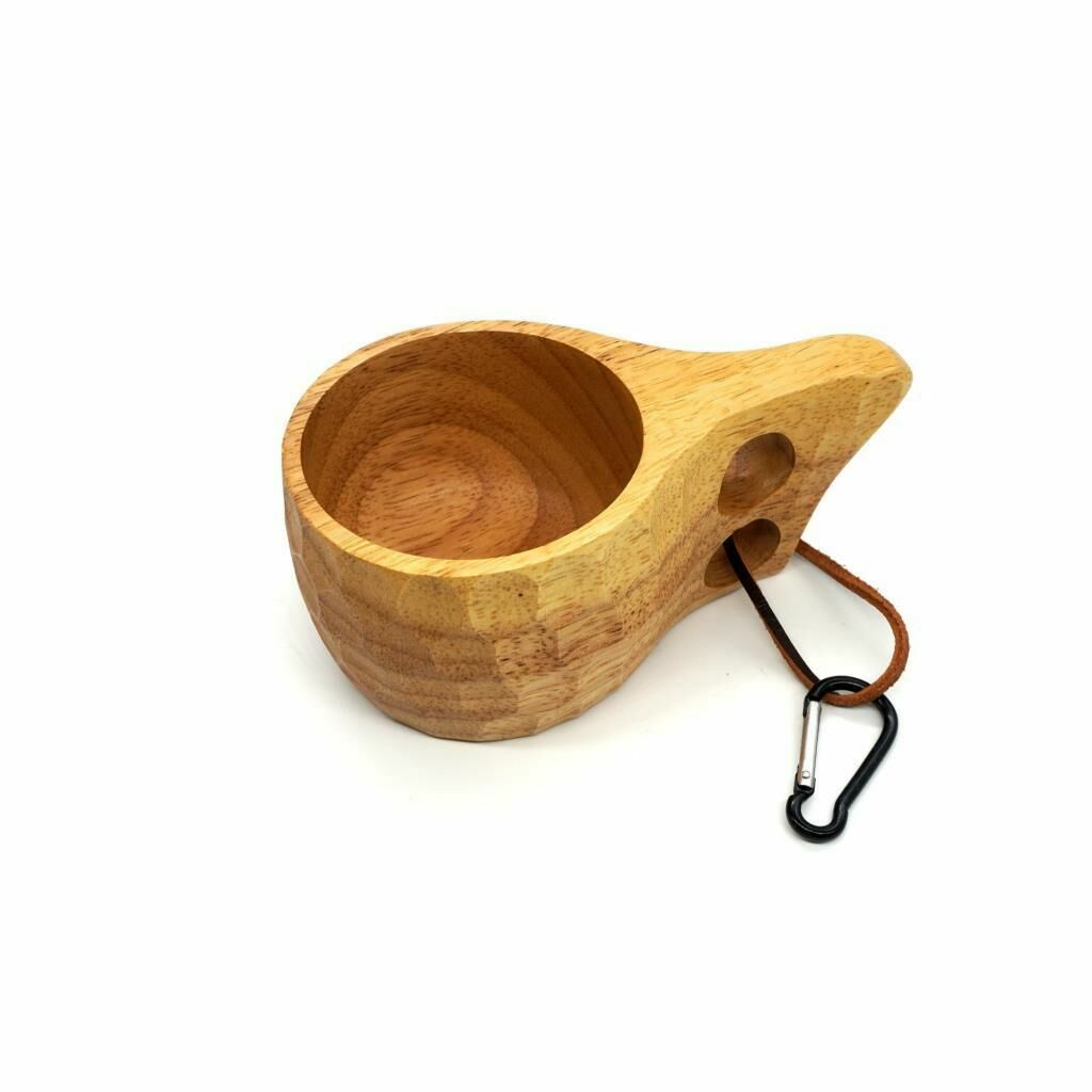 Rox Wood 001 Kuksa Ahşap Bardak Desenli