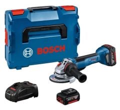 BOSCH GWS 18 V-10 P 18 Volt Akülü Taşlama 5.0 Ah Çift Akülü