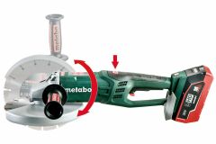 METABO WPB 36-18 LTX BL 230/8.0 Akülü Taşlama 230 mm