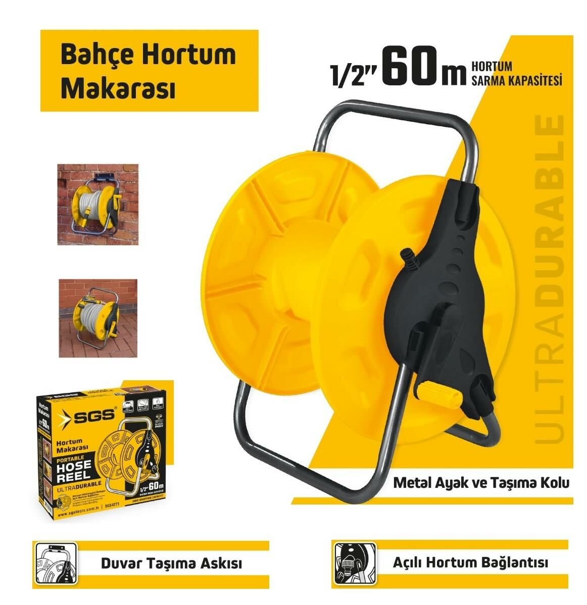 SGS 4271 BAHÇE HORTUM MAKARASI 60 MT