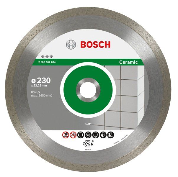 BOSCH Fayans-Mermerde Hızlı Kesim İçin Elmas Testere 115 mm