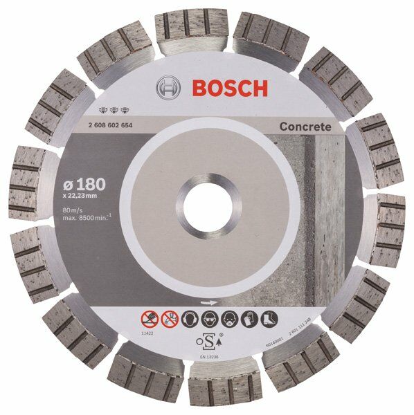 BOSCH Betonda Hızlı Kesim İçin Elmas Testere 180 mm