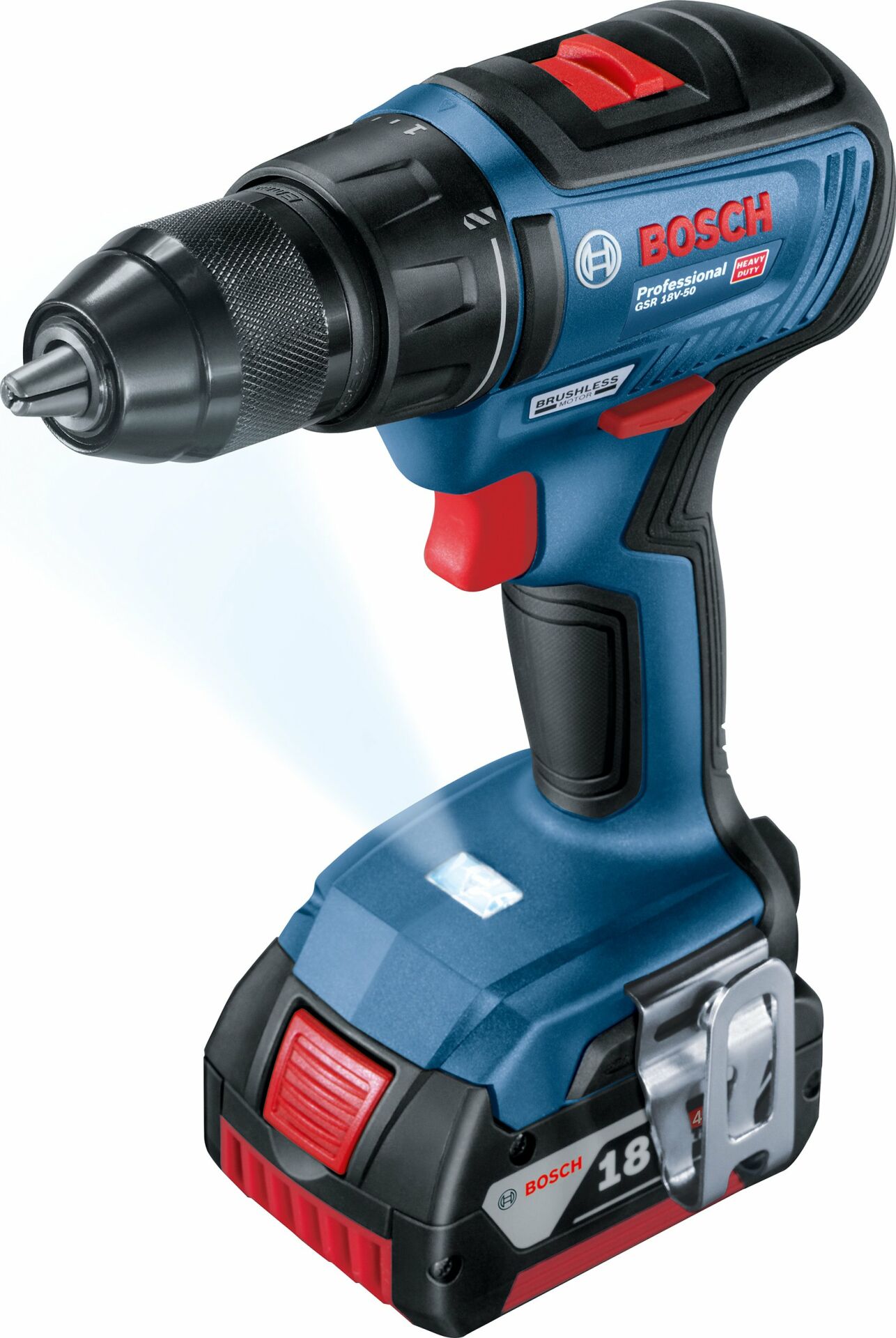 BOSCH GSR 18V-50 Şarjlı Matkap 18 Volt (Akü ve Şarj Aleti Hariç)