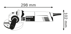 BOSCH GWS 1000 Avuç Taşlama 1000 Watt