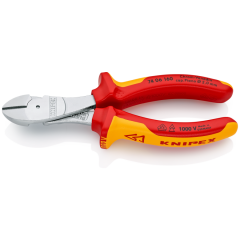 KNIPEX VDE 1000 Volt Ağır Hizmet Tipi Yan Keski 160 mm (7406160)