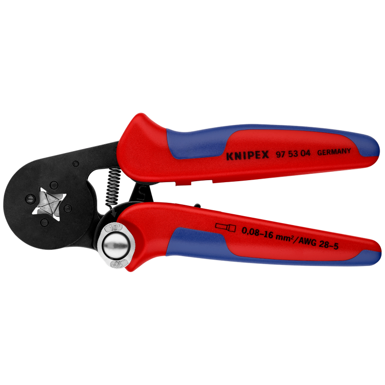 KNIPEX Kendiliğinden Ayarlanan Kablo Yüksük Pabuç Sıkma Pensi (975304)