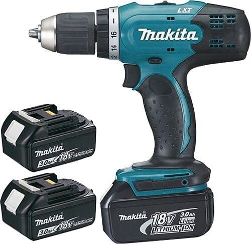 MAKİTA DHP453SFE3 Şarjlı Darbeli Matkap 18 Volt (3 Akülü)