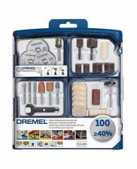 DREMEL S723 Çok Amaçlı Aksesuar Seti 100 Parça