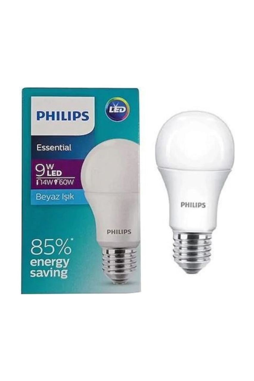 Philips 8-9W E27 6500K Led Ampul