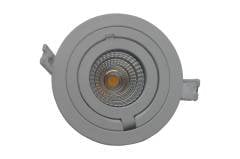 Fujiled 4 inc 9W Hareketli Cob Led Salyangoz 220-240V Günışığı