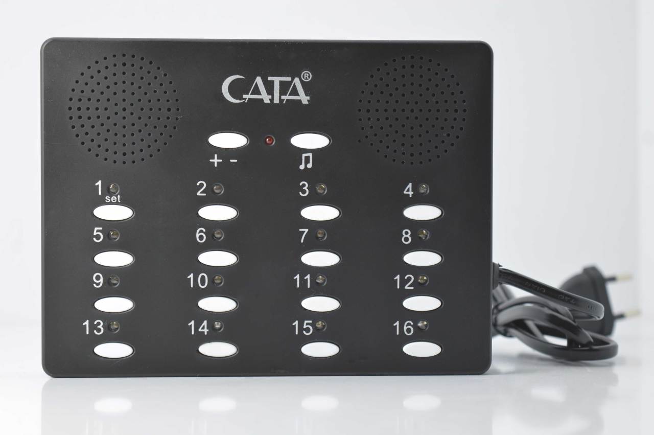 Cata CT-312 29 Polifonik Melodili 16 Tuşlu Çağrı Sistemi Merkezi
