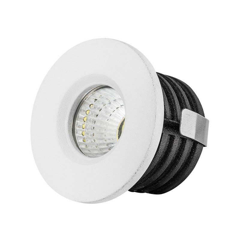 Ack AH06-00100 3W 210 Lümen 3000K Günışığı Beyaz Kasa Sıva Altı Led Spot Armatür