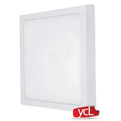 YCL Yücel ASM 2018 18W Sıva Üstü Kare Led Panel Günışığı