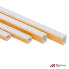 Mutlusan 40x25mm Kablo Kanalı Yapışkan Bantlı (CANALEX)