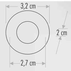 Cata CT-5270 1,5W Yıldız Spot Power Led Satin Kasa Günışığı