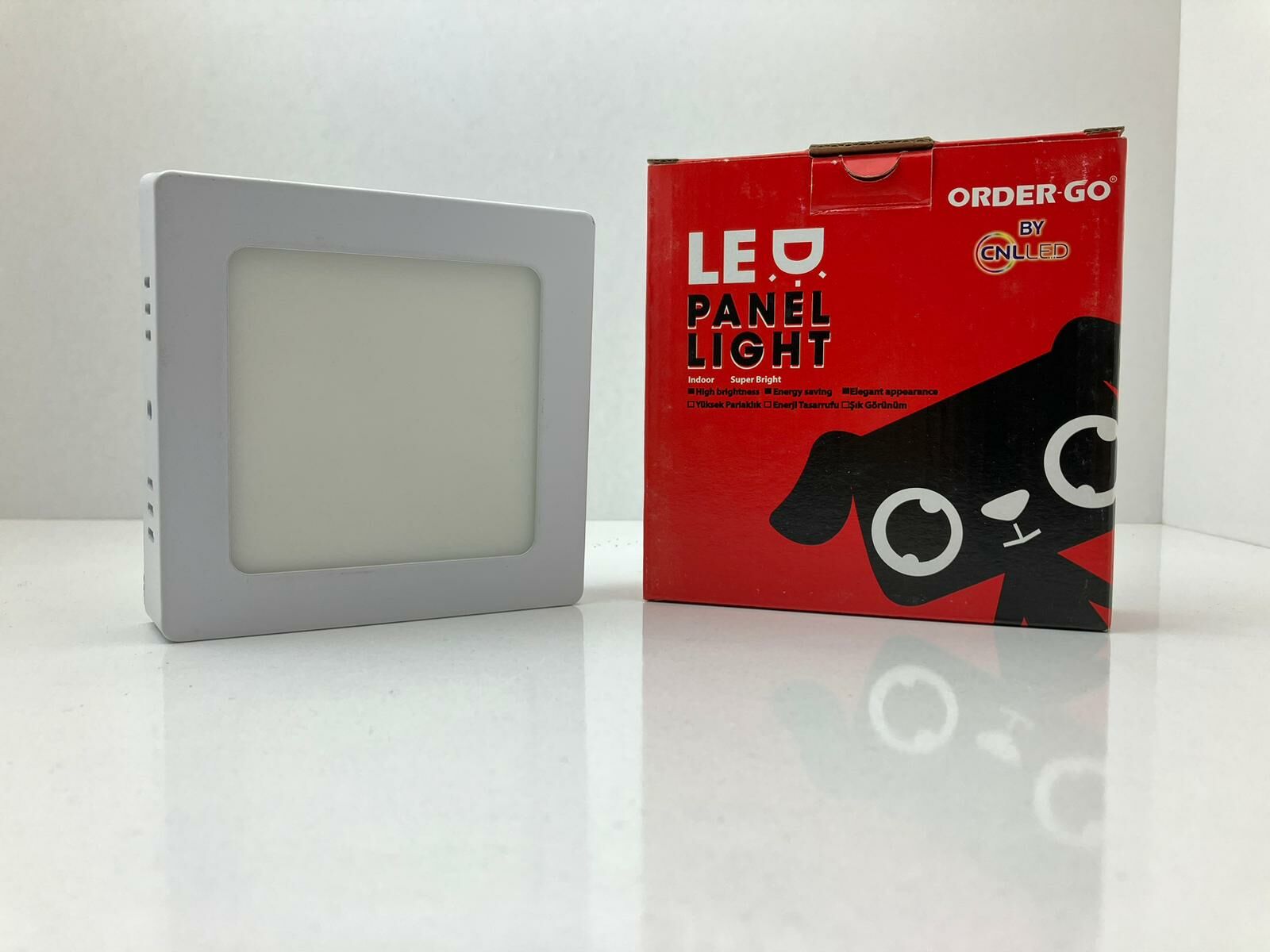 Order Go 6w Beyaz Işık Kare Led Panel