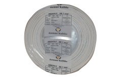 Öznur TTR 3x1 mm2 Kablo Beyaz H05VV-F