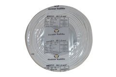 Öznur TTR 3x1,5 mm2 Kablo Beyaz H05VV-F