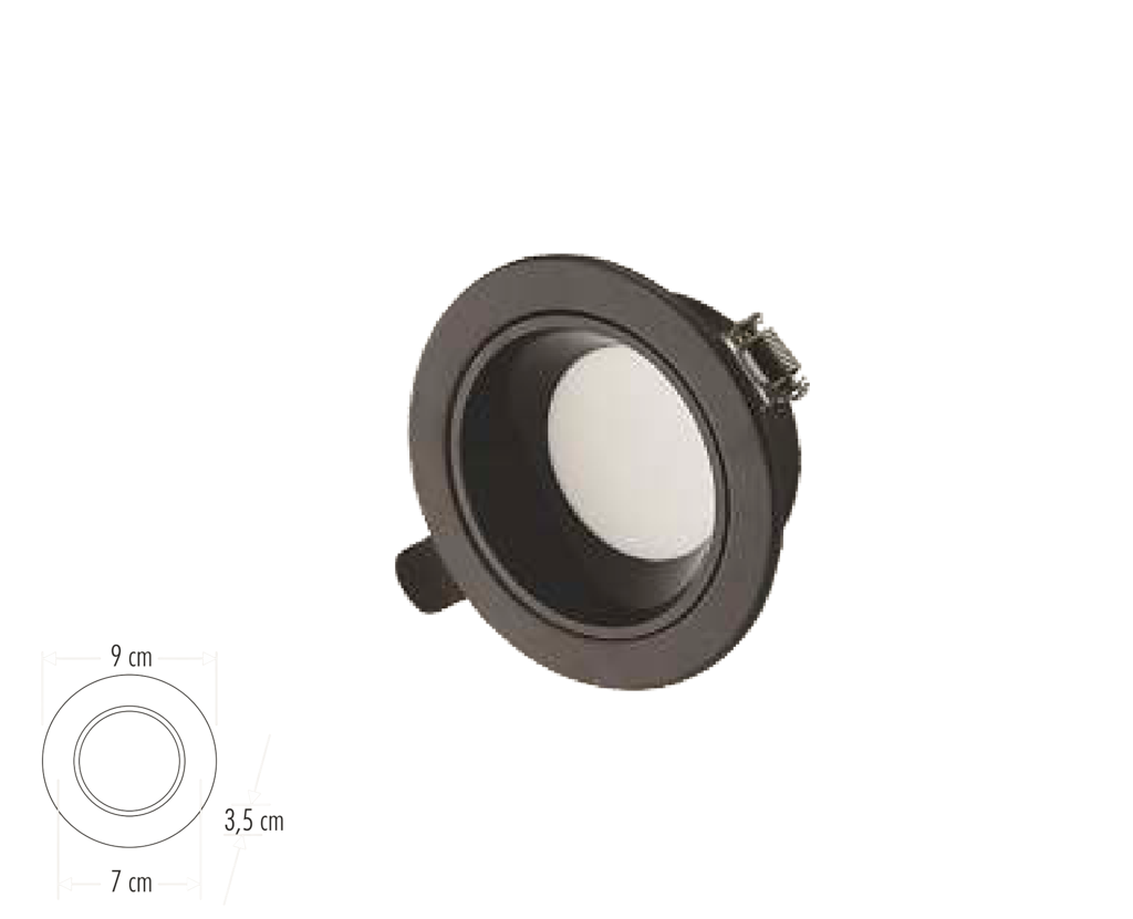 Cata CT-5261 8w Başak Led Spot 3 Kademe Işık Rengi (3200K-4000K-6500K)