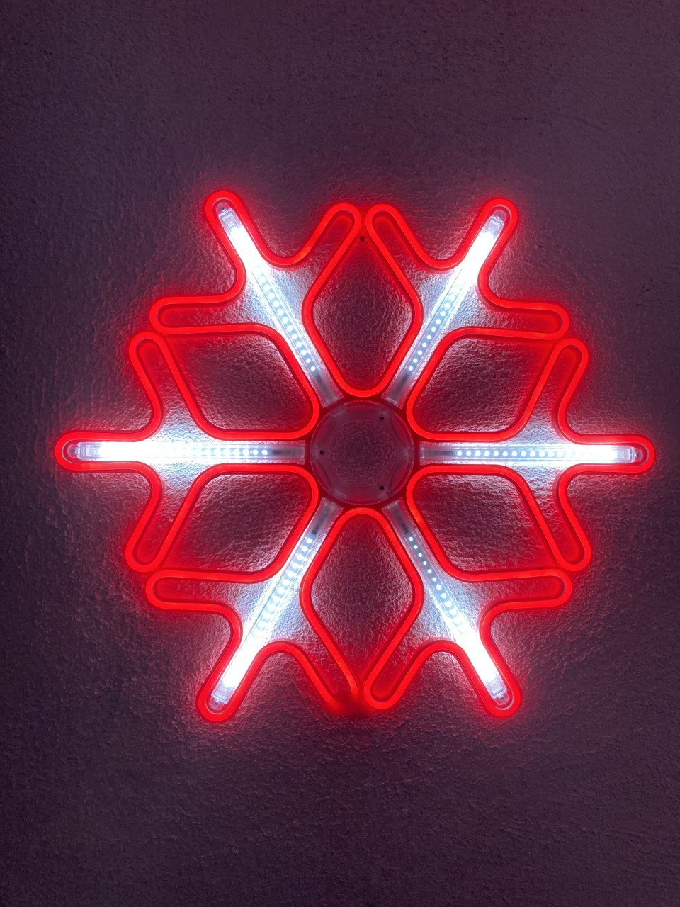 Sunlight Kar Tanesi Neon Kırmızı Yüksek Işık Gücü Kayar Beyaz Ledli IP44
