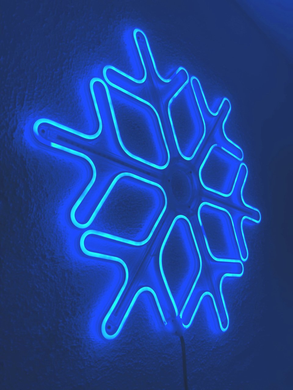 Sunlight Kar Tanesi Neon Mavi Yüksek Işık Gücü Kayar Beyaz Ledli IP44