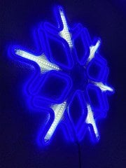 Sunlight Kar Tanesi Neon Mavi Yüksek Işık Gücü Kayar Beyaz Ledli IP44